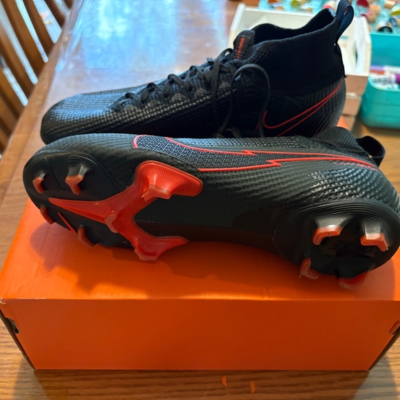 Nike Mercurial Superfly 7 Pro FG - Rare Black and Red - Picture 5 of 7